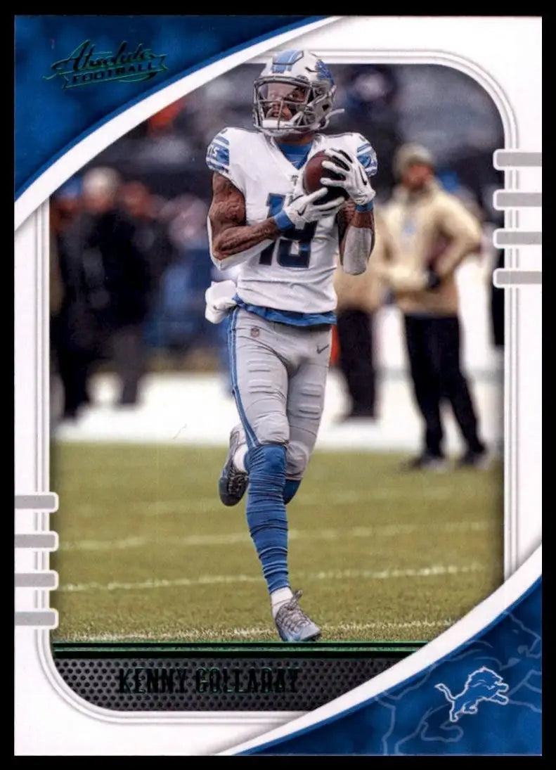 2020 Panini Absolute Green Kenny Golladay #7 Detroit Lions Football Card NFL - Football Card Single