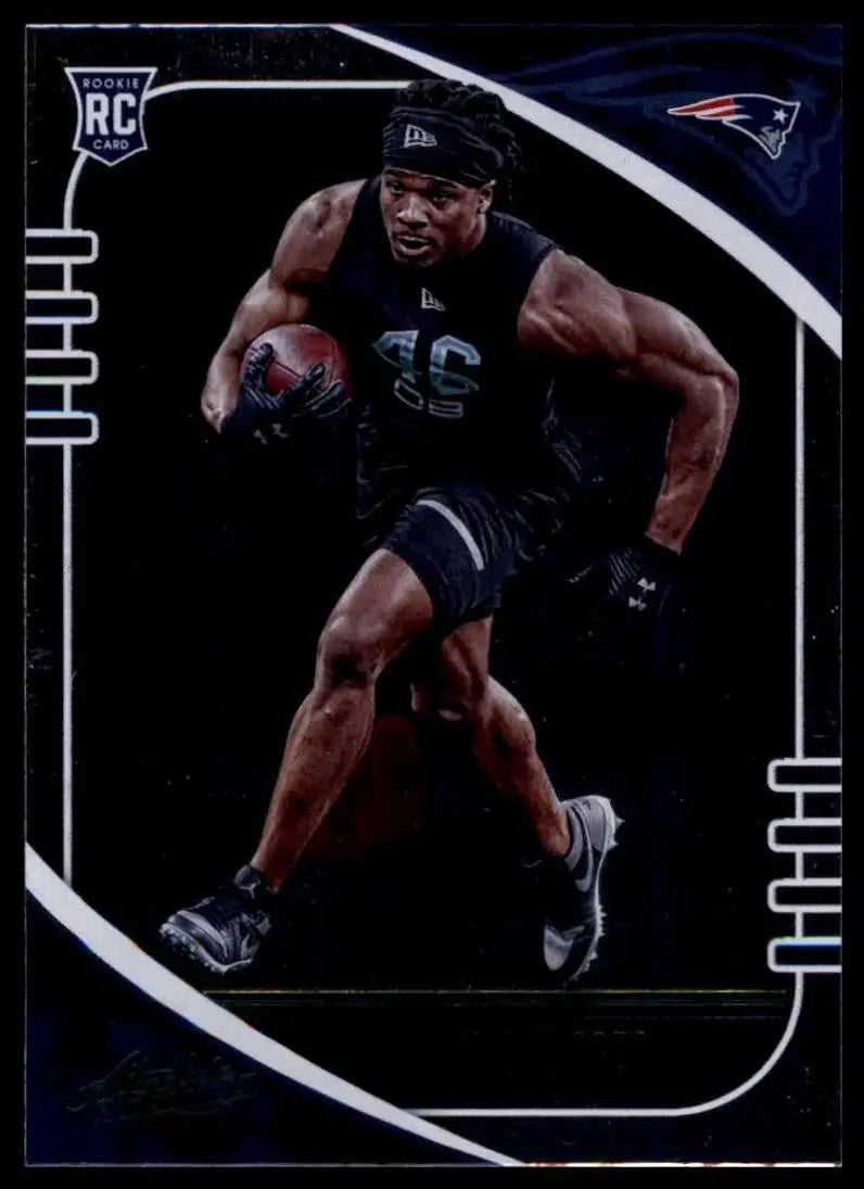 2020 Panini Absolute Green Rookie =Kyle Dugger #175 New England Patriots Card - Football Card Single