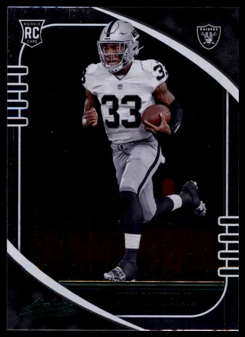 2020 Panini Absolute Green Rookie Lynn Bowden Jr #178 Las Vegas Raiders Football - Football Card Single