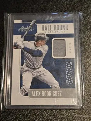 2020 Panini Absolute #HBM-AR Alex Rodriguez Hall Bound Materials - Baseball Card Single