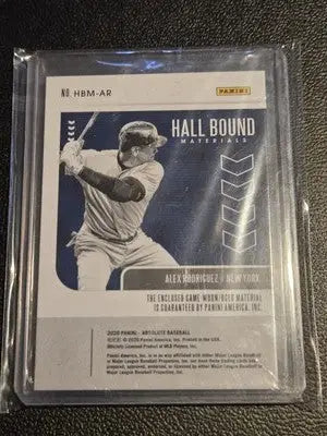 2020 Panini Absolute #HBM-AR Alex Rodriguez Hall Bound Materials - Baseball Card Single