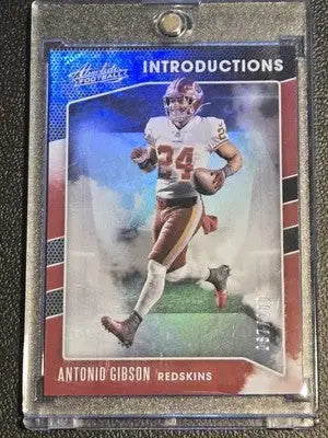 2020 Panini Absolute #I-AG Antonio Gibson Introductions Spectrum Red #/100 - Football Card Single