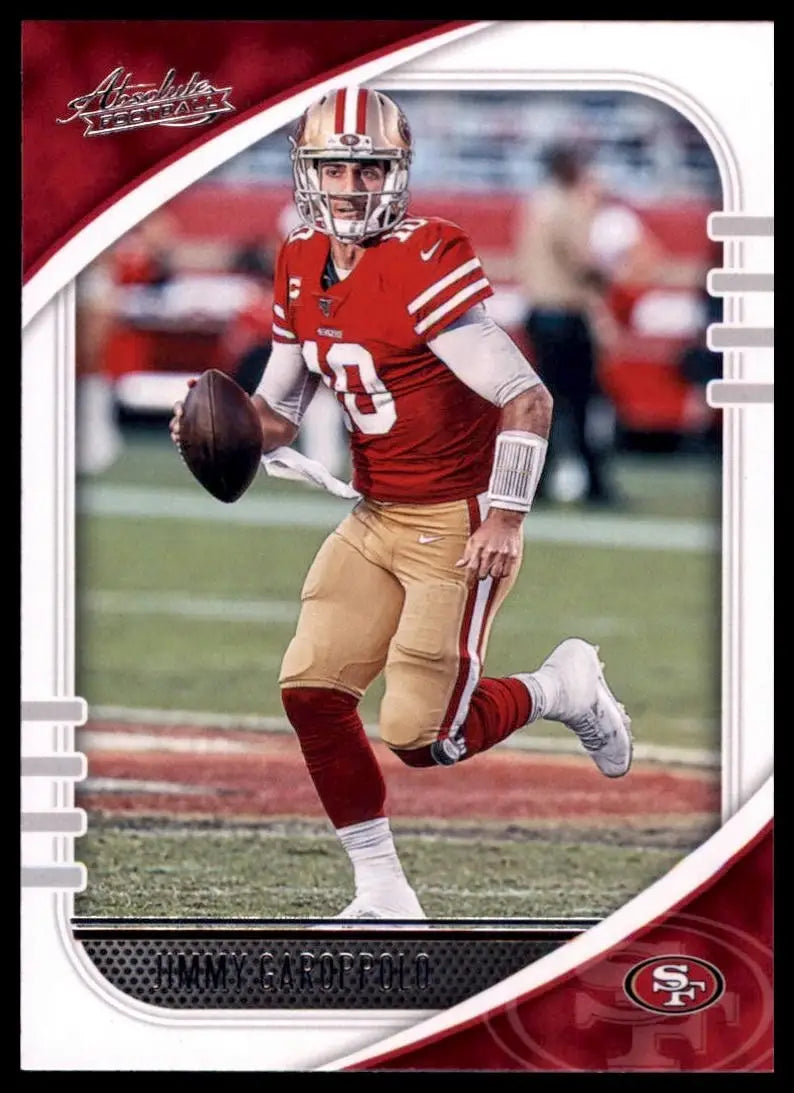 2020 Panini Absolute Jimmy Garoppolo #96 San Francisco 49ers Football Card NFL - Football Card Single