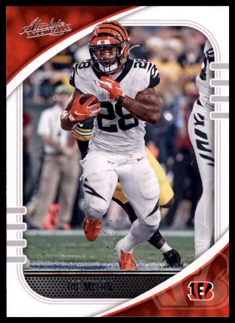 2020 Panini Absolute Joe Mixon #2 Cincinnati Bengals Football Card NFL Sports - Football Card Single