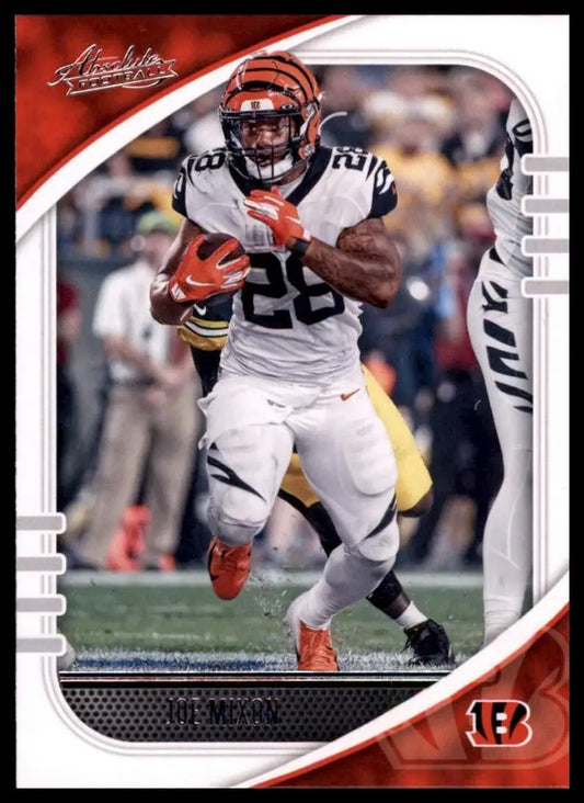 2020 Panini Absolute Joe Mixon #2 Cincinnati Bengals Football Card NFL Sports - Football Card Single