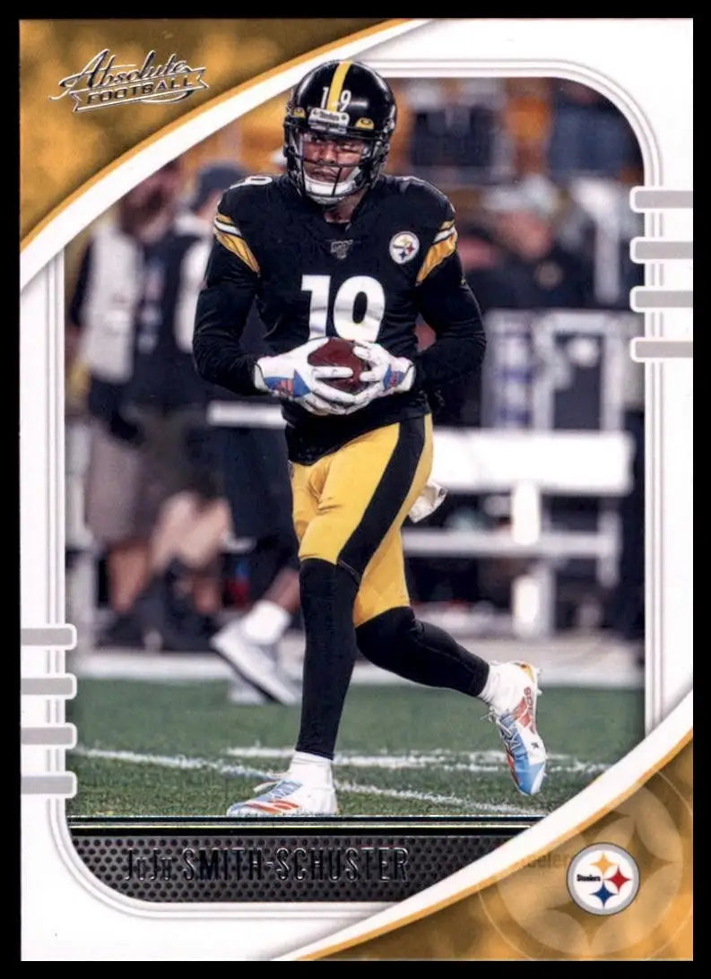 2020 Panini Absolute JuJu Smith Schuster #53 Pittsburgh Steelers Football Card - Football Card Single