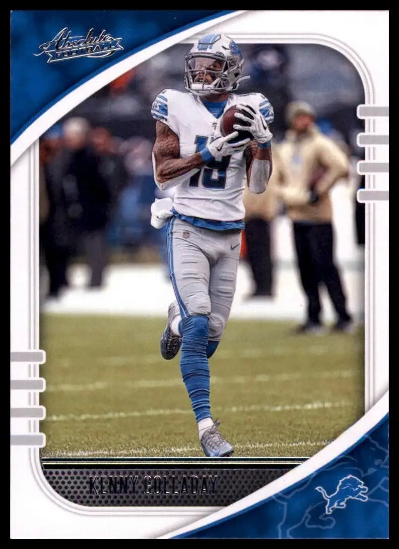 2020 Panini Absolute Kenny Golladay #7 Detroit Lions Football Card NFL Sports - Football Card Single