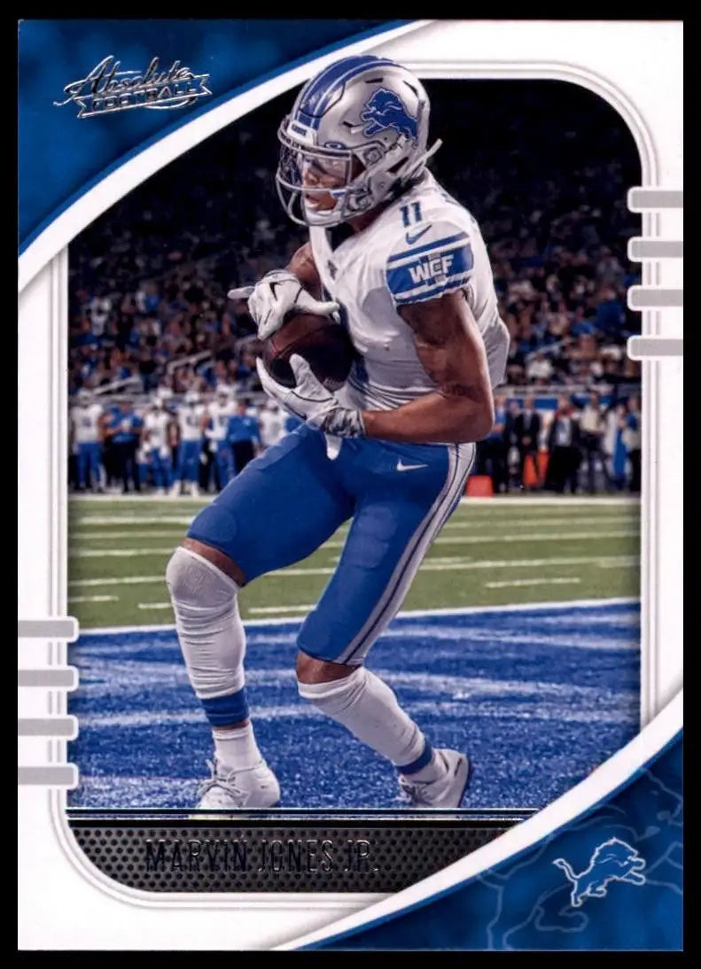 2020 Panini Absolute Marvin Jones #9 Detroit Lions Football Card NFL Sports - Football Card Single