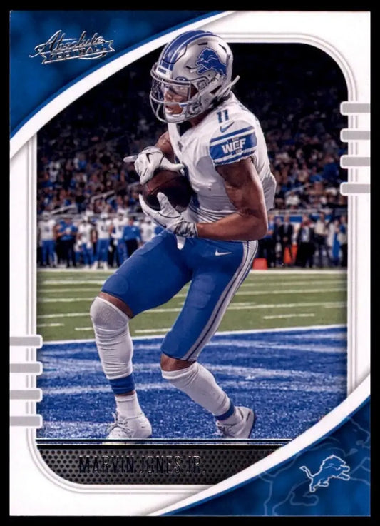 2020 Panini Absolute Marvin Jones #9 Detroit Lions Football Card NFL Sports - Football Card Single