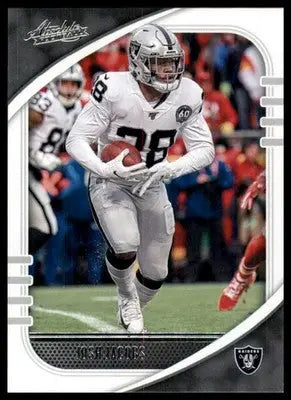 2020 Panini Absolute - Retail Josh Jacobs 34 Las Vegas Raiders