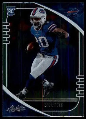 2020 Panini Absolute - Retail Zack Moss RC 200 Buffalo Bills