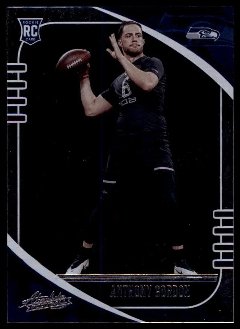 2020 Panini Absolute Rookie Anthony Gordon #105 Seattle Seahawks Football Card - Football Card Single
