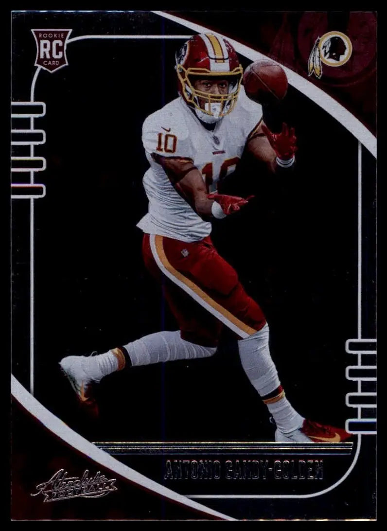2020 Panini Absolute Rookie Antonio Gandy Golden #108 Washington Redskins Card - Football Card Single