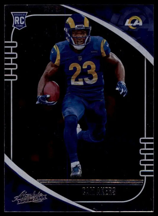 2020 Panini Absolute Rookie Cam Akers #114 Los Angeles Rams Football Card NFL - Football Card Single