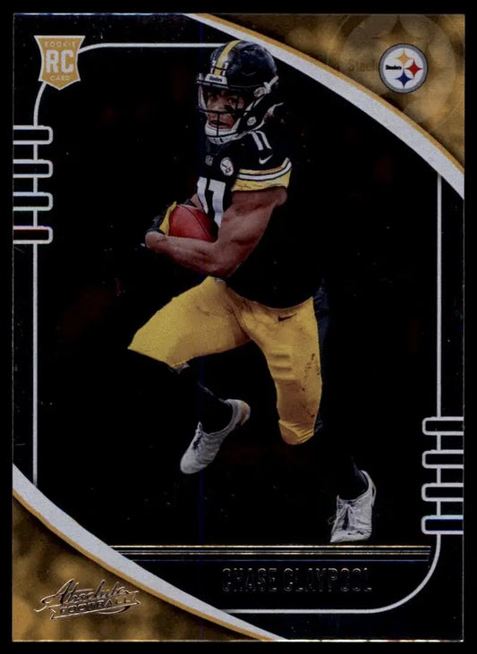 2020 Panini Absolute Rookie Chase Claypool #116 Pittsburgh Steelers Football NFL - Football Card Single