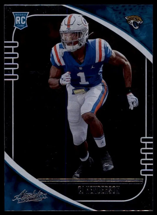 2020 Panini Absolute Rookie CJ Henderson #113 Jacksonville Jaguars Football Card - Football Card Single