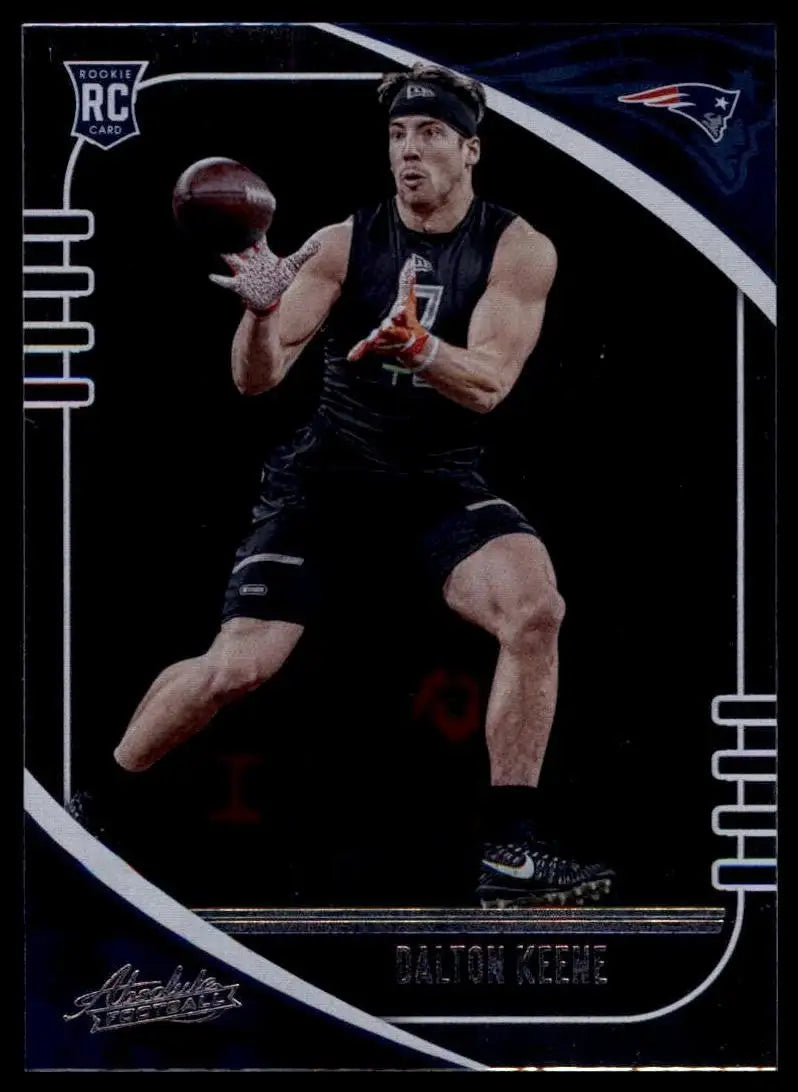 2020 Panini Absolute Rookie Dalton Keene #122 New England Patriots Football Card - Football Card Single