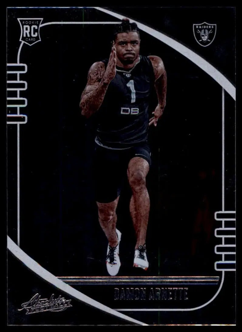 2020 Panini Absolute Rookie Damon Arnette #123 Las Vegas Raiders Football Card - Football Card Single