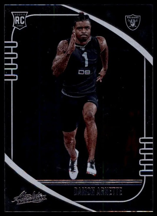 2020 Panini Absolute Rookie Damon Arnette #123 Las Vegas Raiders Football Card - Football Card Single