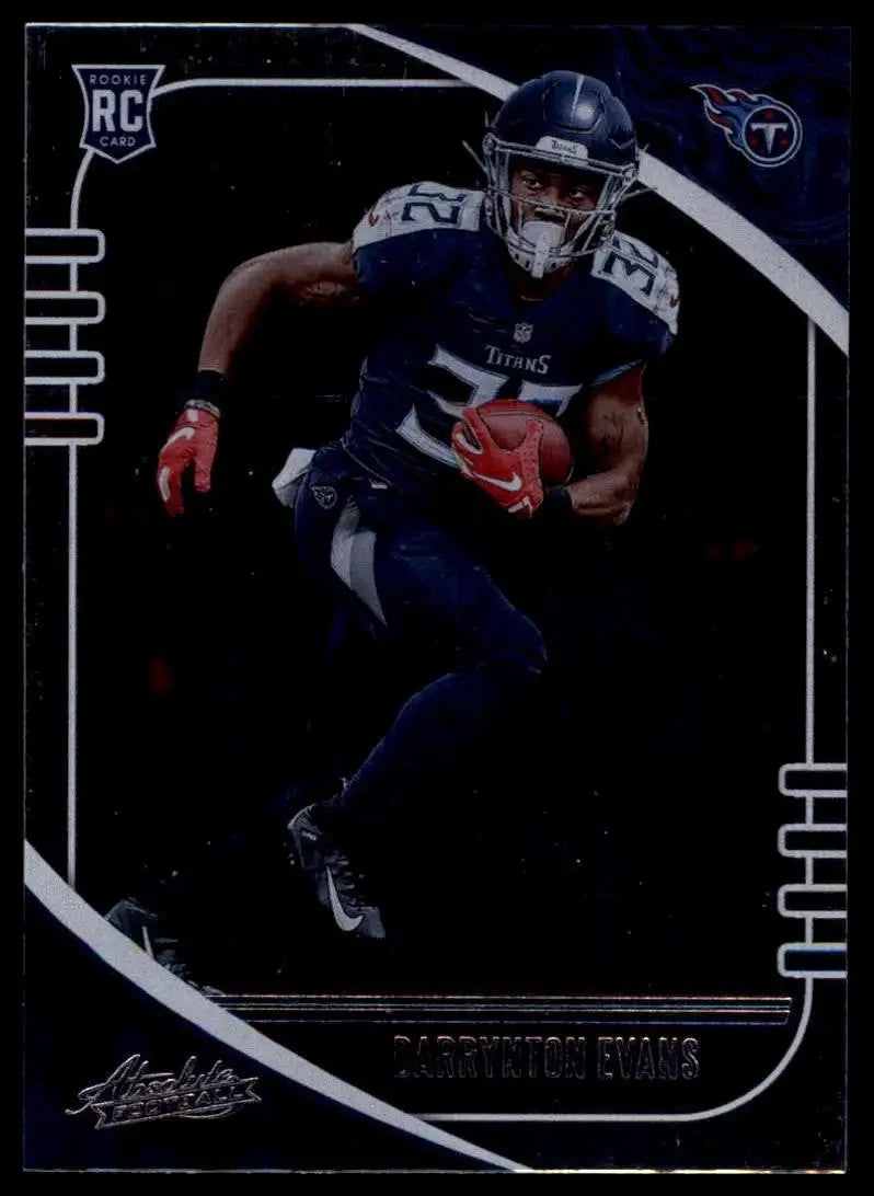 2020 Panini Absolute Rookie Darrynton Evans #127 Tennessee Titans Football Card - Football Card Single