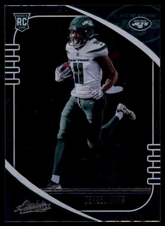 2020 Panini Absolute Rookie Denzel Mims #129 New York Jets Football Card NFL - Football Card Single