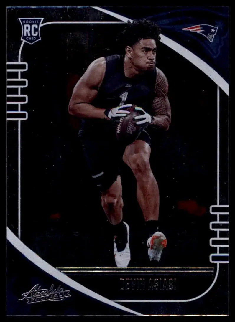 2020 Panini Absolute Rookie Devin Asiasi #131 New England Patriots Football Card - Football Card Single