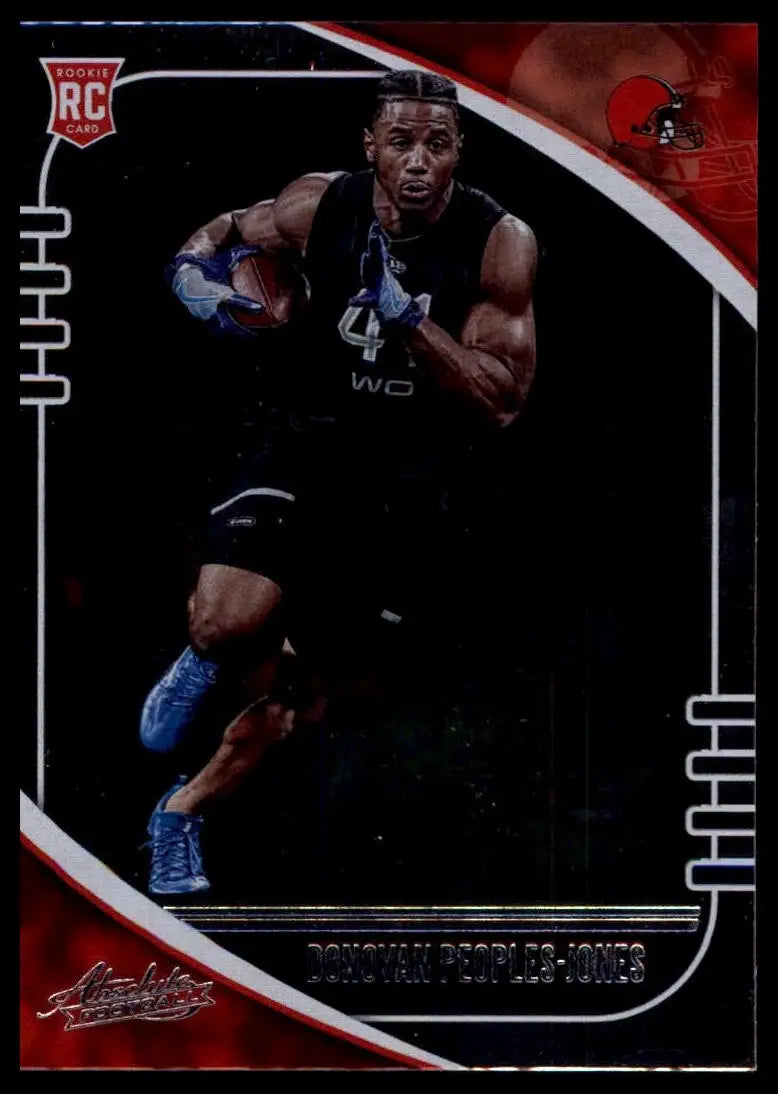 2020 Panini Absolute Rookie Donovan Peoples Jones #134 Cleveland Browns Football - Football Card Single