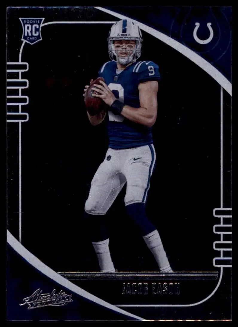 2020 Panini Absolute Rookie Jacob Eason #142 Rookie Indianapolis Colts Football - Football Card Single