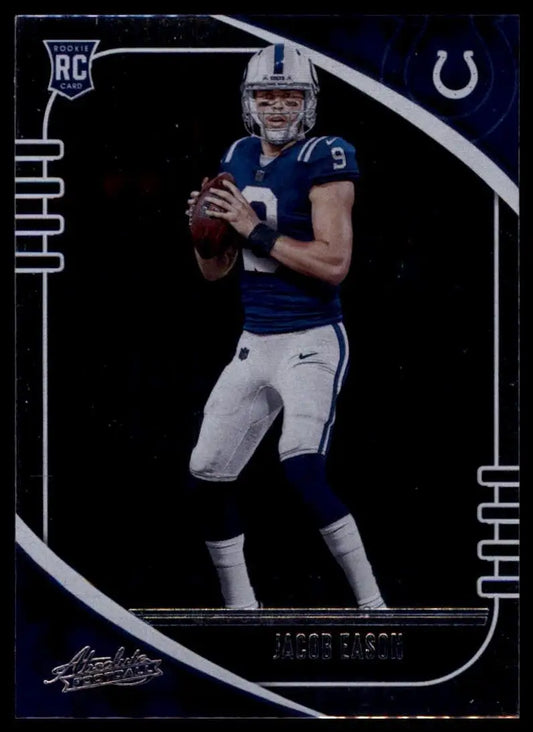 2020 Panini Absolute Rookie Jacob Eason #142 Rookie Indianapolis Colts Football - Football Card Single