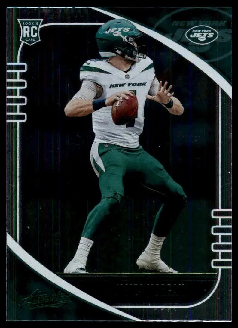 2020 Panini Absolute - Rookie James Morgan #147 Green (RC) - Football Card Single