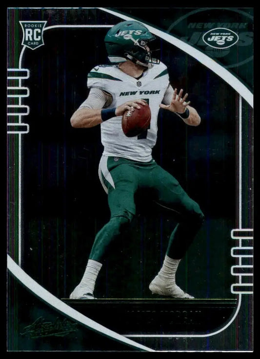 2020 Panini Absolute - Rookie James Morgan #147 Green (RC) - Football Card Single