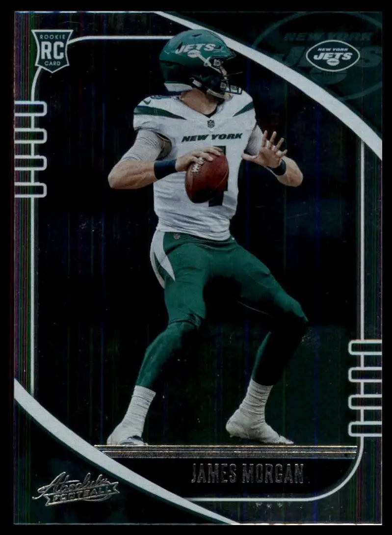 2020 Panini Absolute - Rookie James Morgan #147 (RC) - Football Card Single