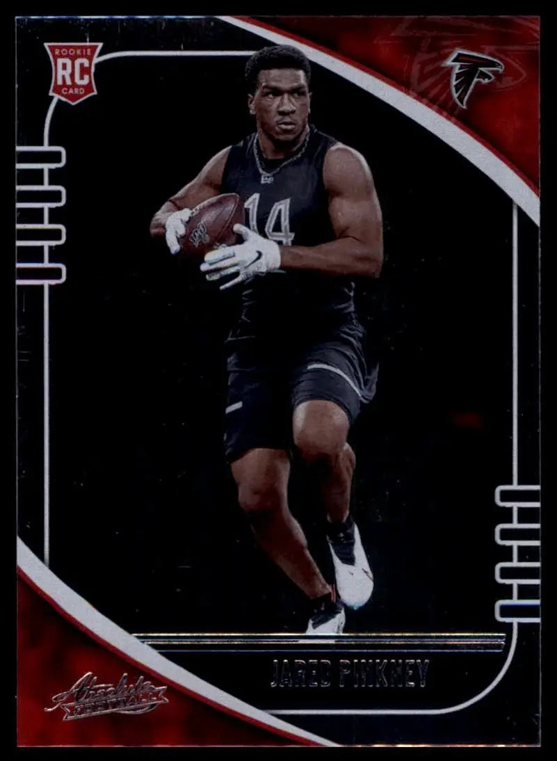 2020 Panini Absolute Rookie Jared Pinkney #166 Atlanta Falcons Football Card NFL