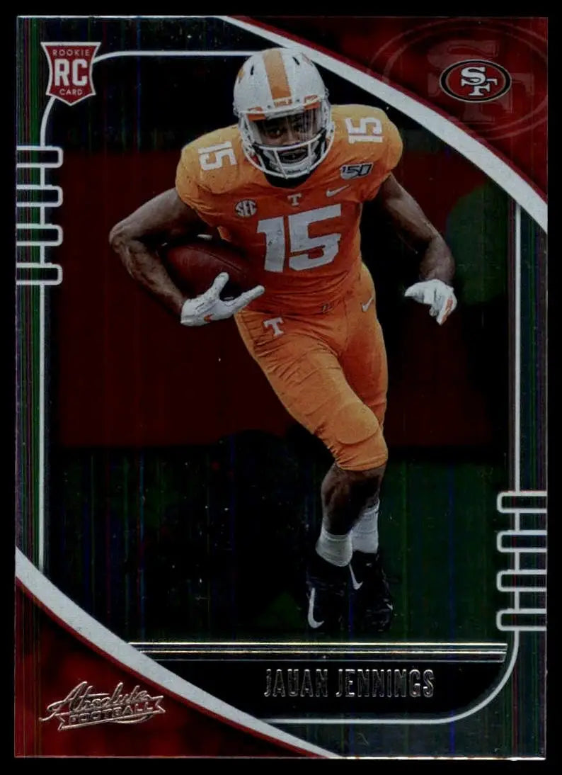 2020 Panini Absolute - Rookie Jauan Jennings #151 (RC) - Football Card Single