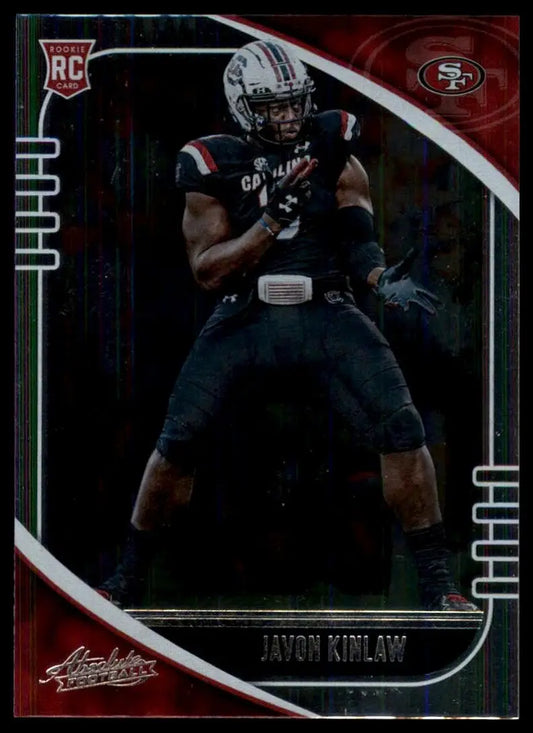 2020 Panini Absolute - Rookie Javon Kinlaw #152 (RC) - Football Card Single
