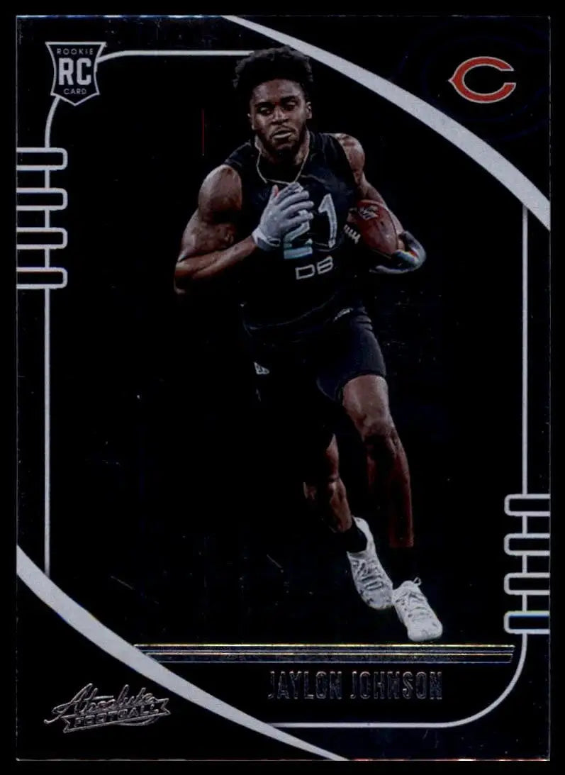 2020 Panini Absolute Rookie Jaylon Johnson #153 Chicago Bears Football Card NFL - Football Card Single
