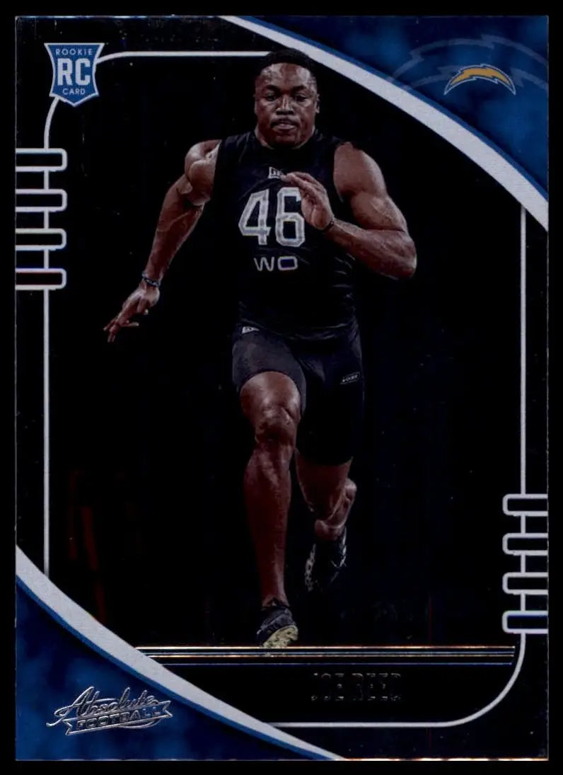 2020 Panini Absolute Rookie Joe Reed #159 Los Angeles Chargers Football Card NFL - Football Card Single