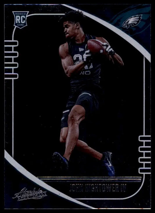 2020 Panini Absolute Rookie John Hightower IV #160 Philadelphia Eagles Football - Football Card Single