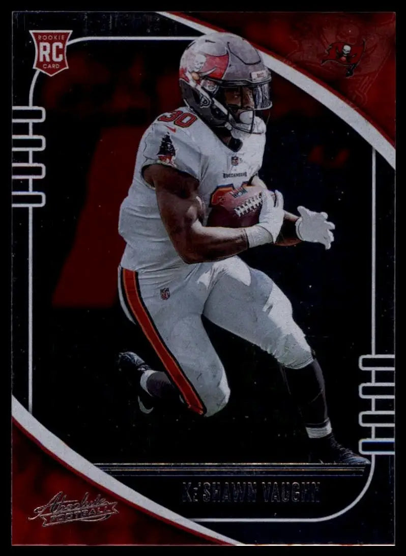 2020 Panini Absolute Rookie KeShawn Vaughn #171 Tampa Bay Buccaneers Football - Football Card Single