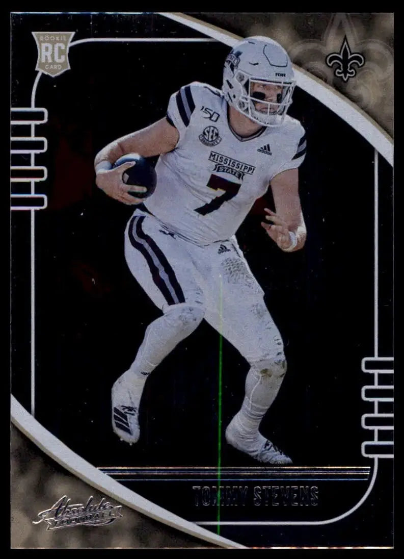 2020 Panini Absolute Rookie Tommy Stevens #192 New Orleans Saints Football Card - Football Card Single