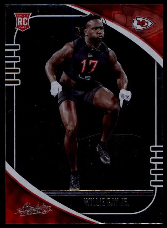 2020 Panini Absolute Rookie Willie Gay Jr #197 Kansas City Chiefs Football Card - Football Card Single