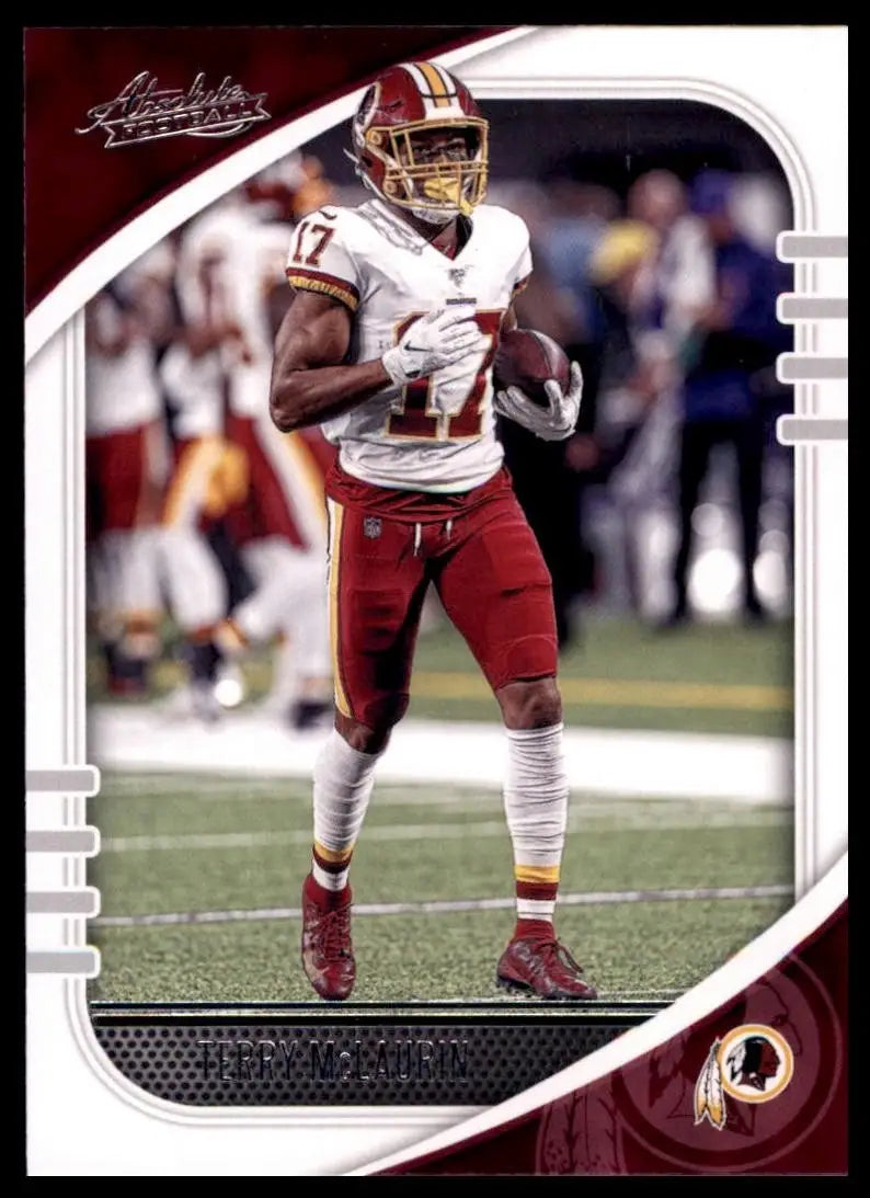2020 Panini Absolute Terry McLaurin #4 Washington Redskins Football Card NFL - Football Card Single