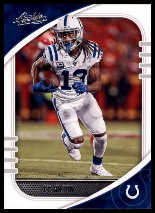 2020 Panini Absolute TY Hilton #37 Indianapolis Colts Football Card NFL Sports - Football Card Single
