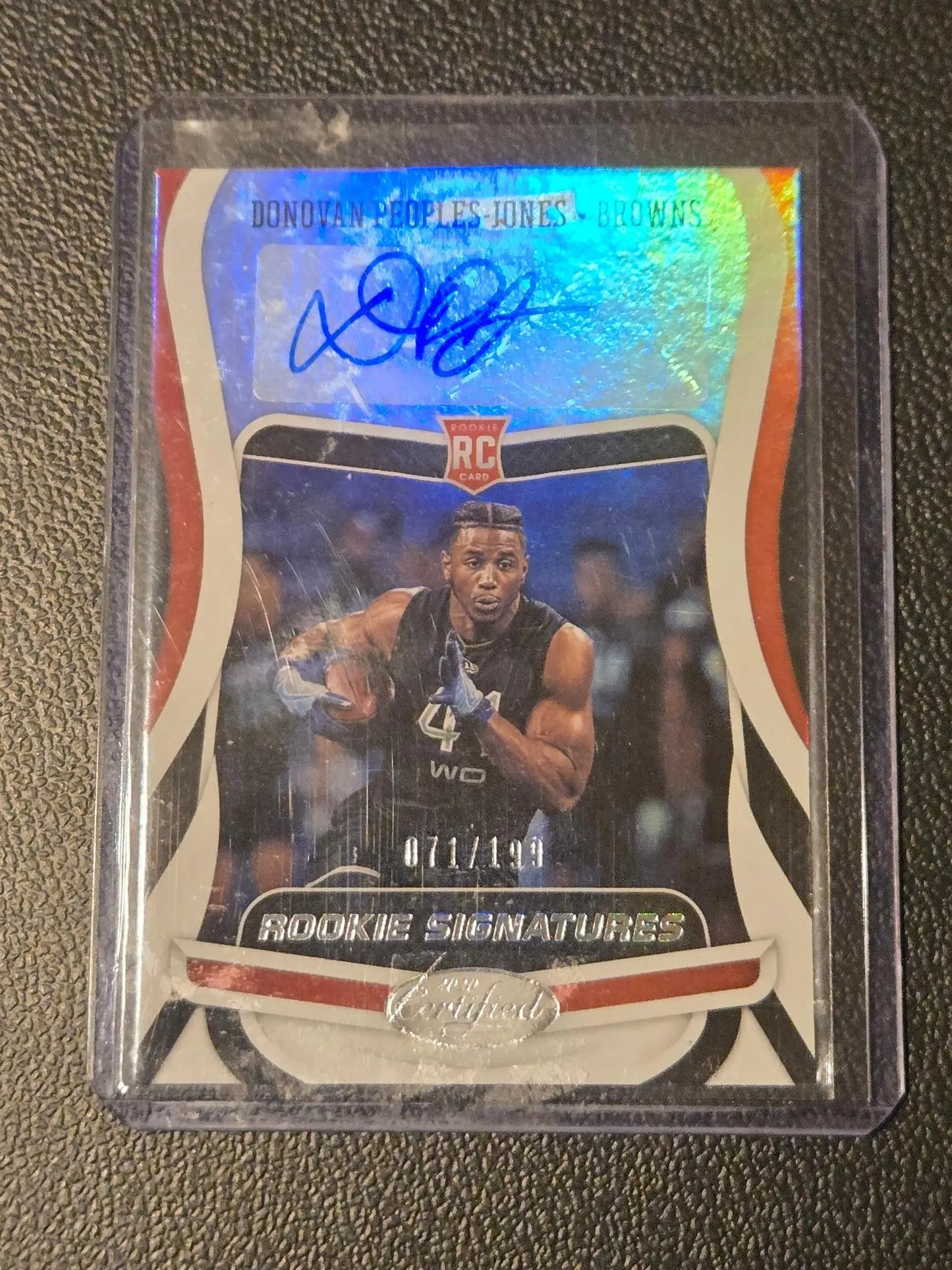 2020 Panini Certified #RS-DPJ Donovan Peoples-Jones Rookie Signatures #/199 - Football Card Single