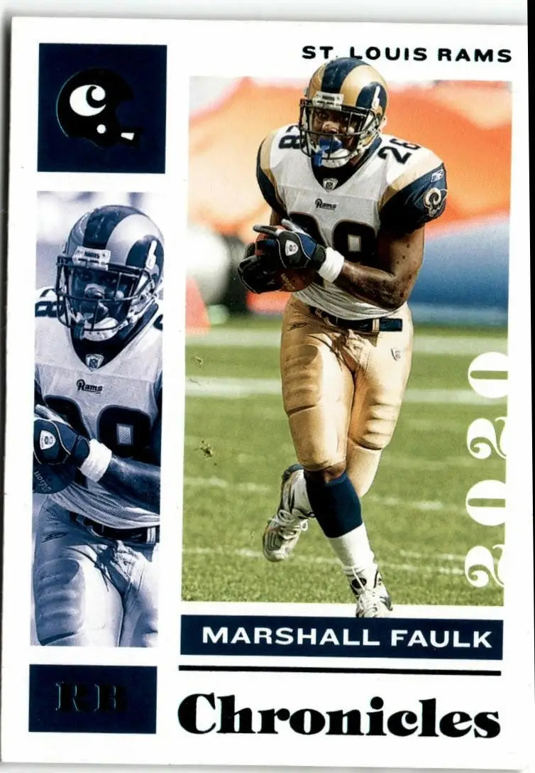 2020 Panini Chronicles #59 Marshall Faulk - Football Card Single
