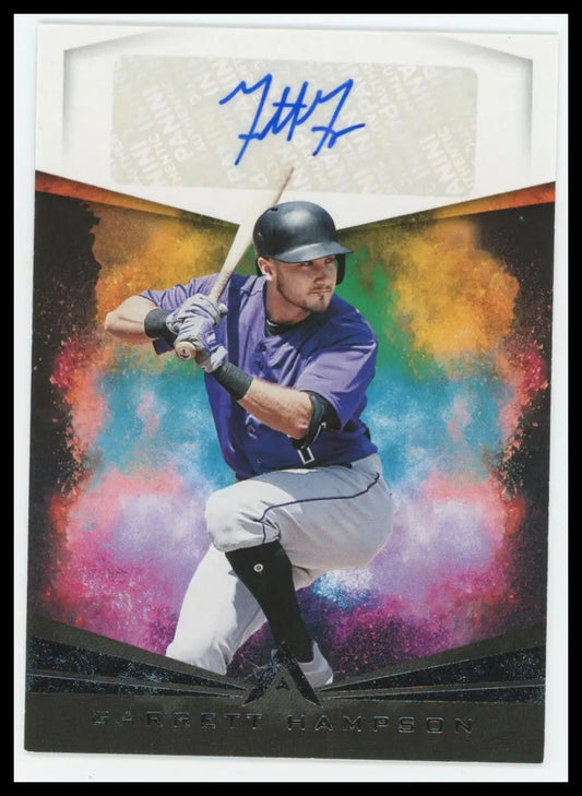 2020 Panini Chronicles - Ascension Autographs Garrett Hampson AA-GH Rockies NM - Baseball Card Single
