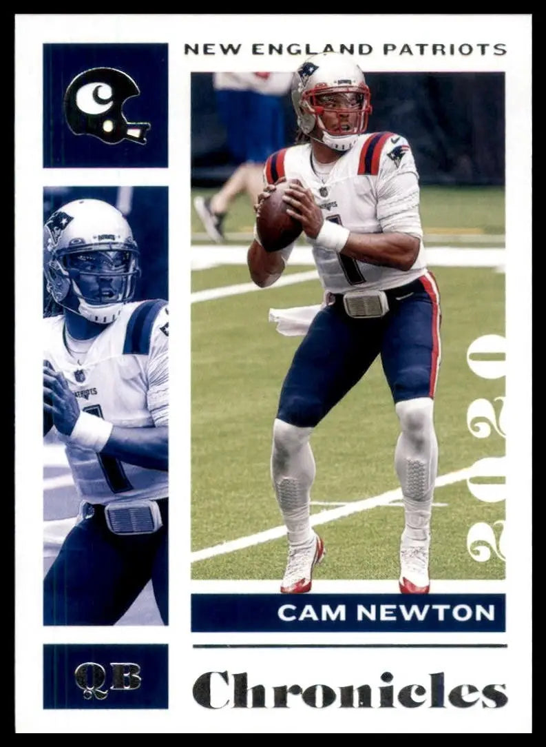 2020 Panini Chronicles - Cam Newton #66 - Football Card Single