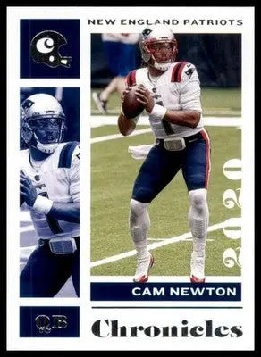 2020 Panini Chronicles Cam Newton 66 New England Patriots - Football Card Single