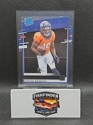 2020 Panini Chronicles - Clearly Donruss Rated Rookie Jerry Jeudy #RR-JJ (RC)