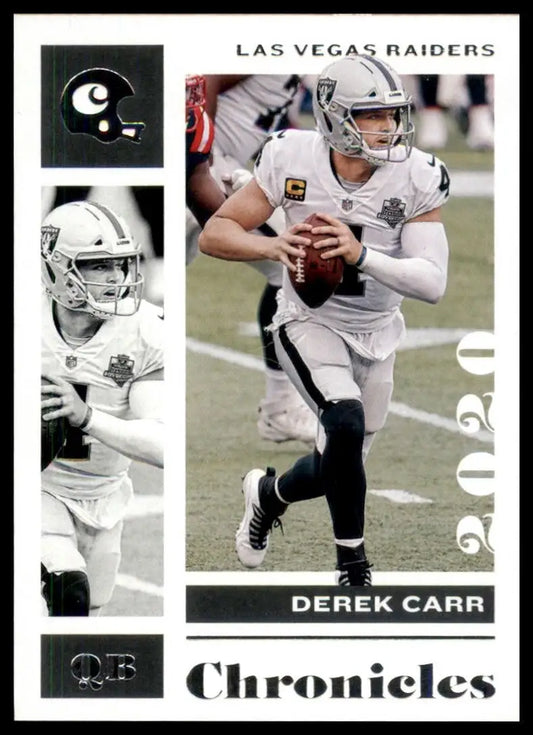 2020 Panini Chronicles - Derek Carr #50 - Football Card Single